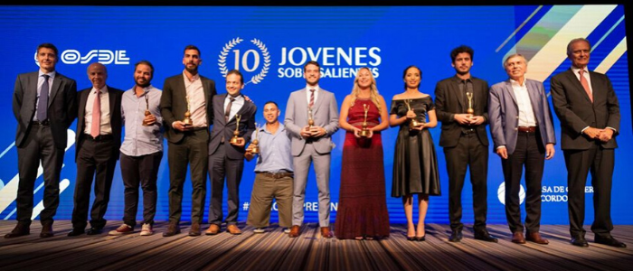 Tres referentes del deporte entre los 10 Jóvenes Sobresalientes de 2019